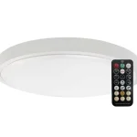 Fehér mennyezeti LED lámpa Plano kerek 295mm 18W IP44 Premium MW mozgásérzékelővel és távirányítóval Outlet