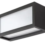 Fekete homlokzati LED lámpa Lublin 10W IP54 Legnépszerűbb