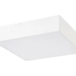 Biztonságos fizetés Fehér LED mennyezeti lámpa Tartu tér 175x175mm 18W IP44 CCT