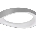 Bestseller Ezüst LED mennyezeti lámpa Iliana kerek 520mm 56W