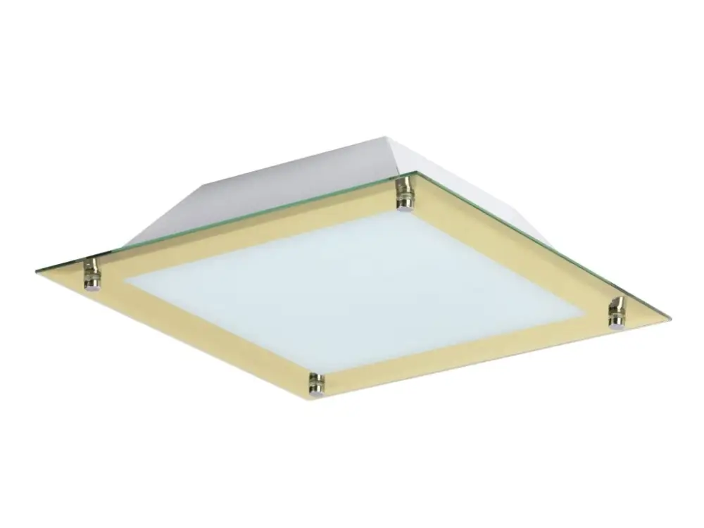 Alacsony ár Arany LED mennyezeti lámpa Lars-négyzet 400x400mm 18W