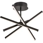 Kihagyhatatlan ajánlat Fekete LED mennyezeti lámpa Matilde 490mm 30W