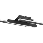 Fekete LED mennyezeti lámpa Sindri 610mm 18W CCT Olcsó