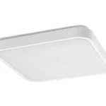 Bestseller Fehér LED mennyezeti lámpa Alsó mozgásérzékelővel négyzet 285x285mm 18W IP44 távirányítóval