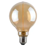 Gyors szállítás LED izzó Filament borostyán G95 3W E27