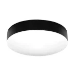 Gyors szállítás Fekete LED mennyezeti lámpa Makaron kerek 500mm 50W IP44 CCT