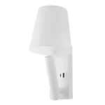 Fehér fali LED lámpa USB/PD töltéssel 2W Biztonságos vásárlás