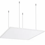 Gyors kiszállítás Fehér függesztett LED panel 60 x 60cm 16-35W UGR CRI Projekt