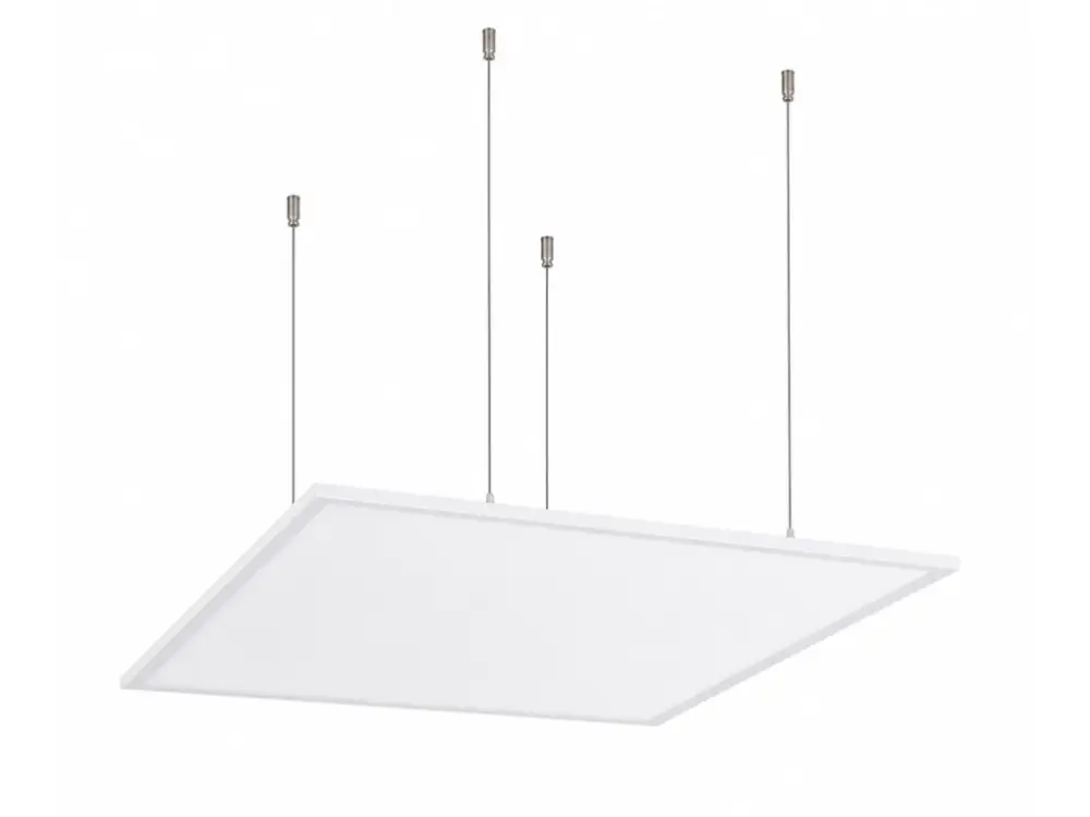 Gyors kiszállítás Fehér függesztett LED panel 60 x 60cm 16-35W UGR CRI Projekt