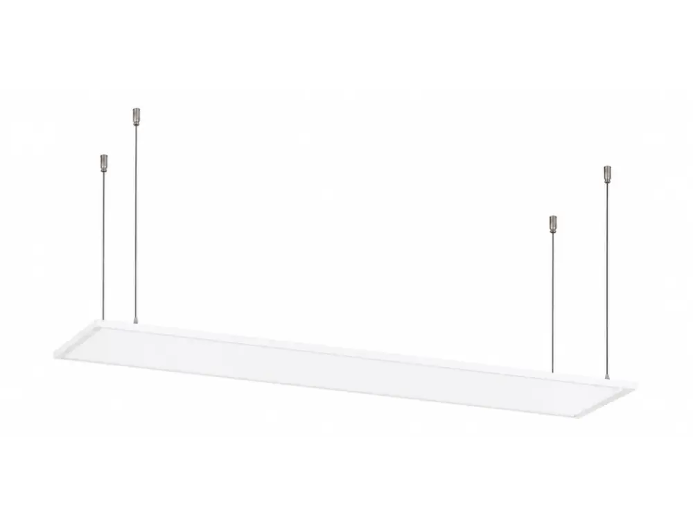 Árengedmény Fehér függesztett LED panel 30 x 120cm 16-35W UGR CRI Projekt