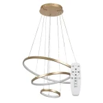 Arany függesztett LED lámpa Beliza 600mm 90W CCT távirányítóval Vedd meg online