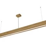 Vedd meg most Lineáris függesztett LED lámpatest Look Woodline Tölgy 150cm 48W