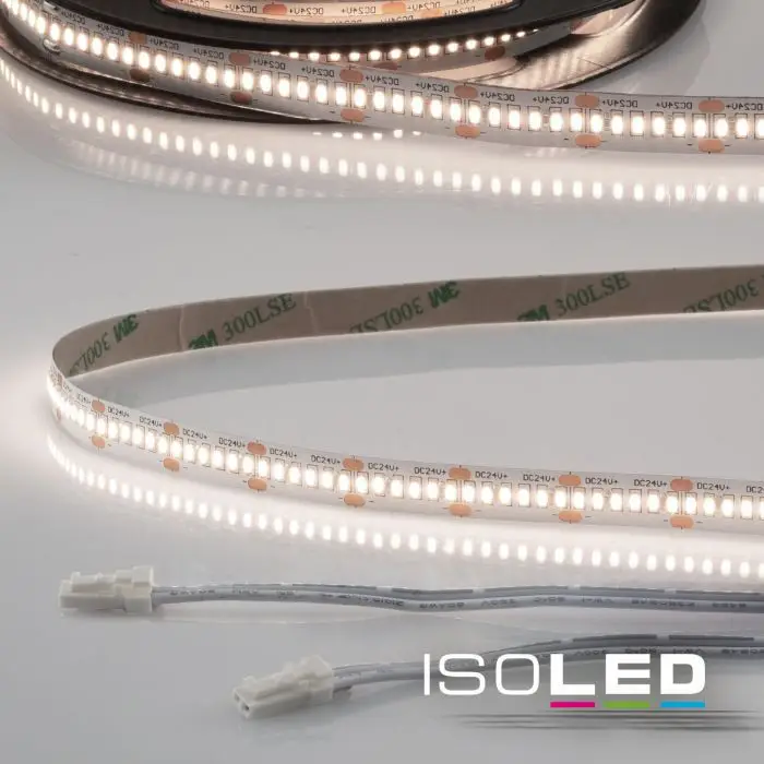 Szuper ajánlat LED CRI940 MiniAMP flex. szalag, 24V, 6W, IP20, 4000K, 250cm, kétoldalas 30cm kábel + maleAMP