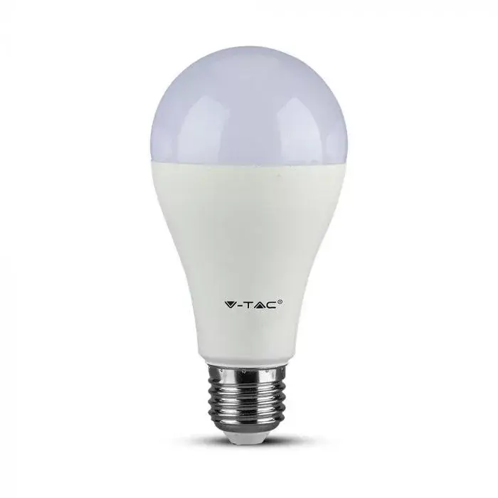 Vedd meg most V-TAC LED izzóE27 A65 17W 200° 4000K gömb (Samsung Chip) - 23214