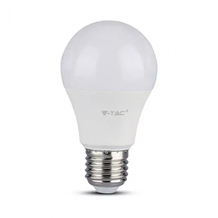 Bestseller V-TAC LED izzó dimmelhetőE27 A60 12W 200° 6400K gömb (Samsung Chip) - 20185