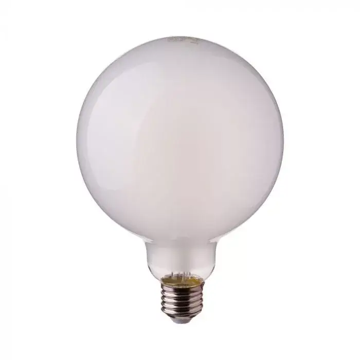 V-TAC Opál LED izzó filament COGE27 G125 7W 6400K nagygömb - 7190 Kedvezmény