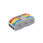 Akció Commel két irányú csatos vezeték összekötő 3-3 x 2,5 mm² - 365-473