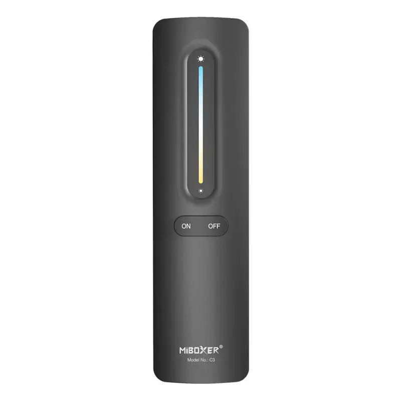 MI LIGHT - MIBOXER RF DIMMER/CCT TÁVIRÁNYÍTÓ EGYSZÍNŰ VAGY CCT LED SZALAGHOZ - C3 Szuper akció