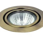 Biztonságos fizetés Rabalux SPOTRELIGHT beépíthető lámpa GU5.3 fém bronz - 1095
