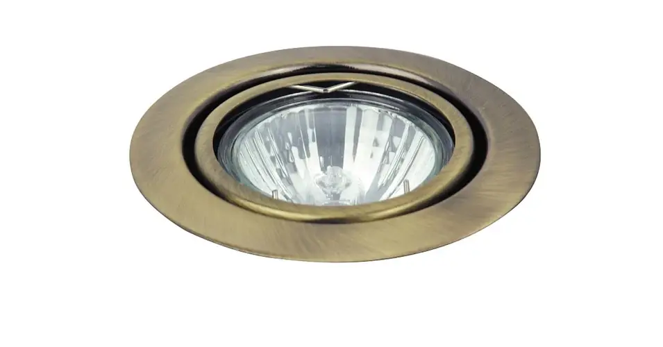 Biztonságos fizetés Rabalux SPOTRELIGHT beépíthető lámpa GU5.3 fém bronz - 1095