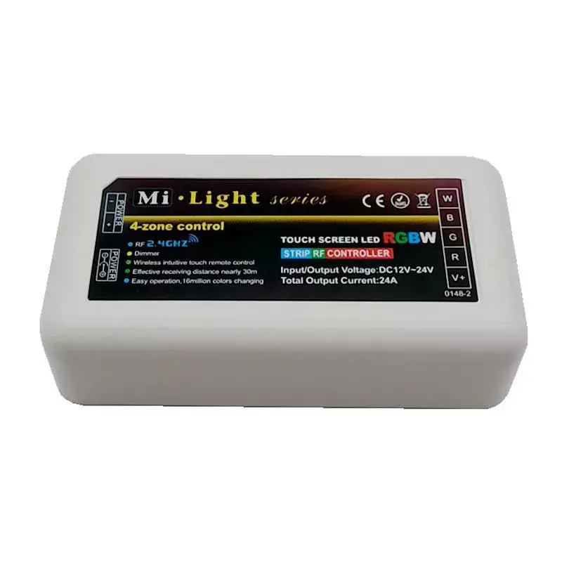 RGB+W 12/24V 10A Mi-Light Wi-Fi LED vezérlő - FUT038 Vedd meg online