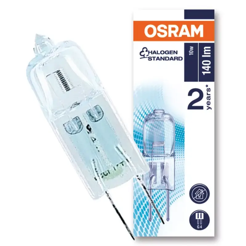 Utolsó esély Halogén izzó G4 10W 140LM 12V Halostar sütő OSRAM