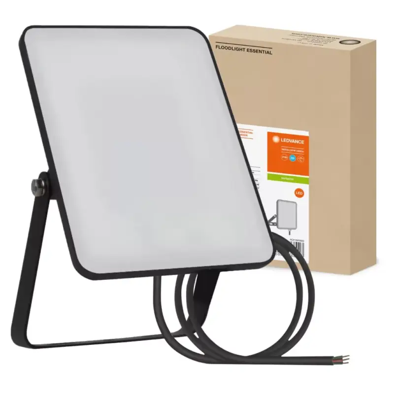 Szezonális akció LED reflektor 20W 4000K 1800lm IP65 fekete LEDVANCE ESSENTIAL