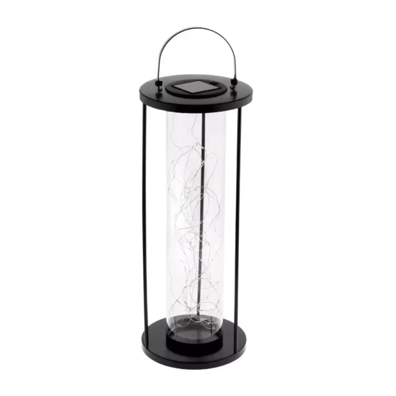 Vásárlói kedvenc LED-es napelemes lámpa kültéri kerti álló függőlámpás 3000K IP44 46cm-es alkonyérzékelő