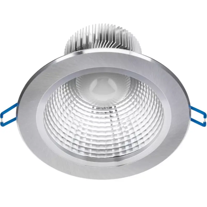 Biztonságos vásárlás Mennyezeti lámpatest 12W süllyesztett LED DOWNLIGHT MÉLY, kerek 4000K 960lm ezüst