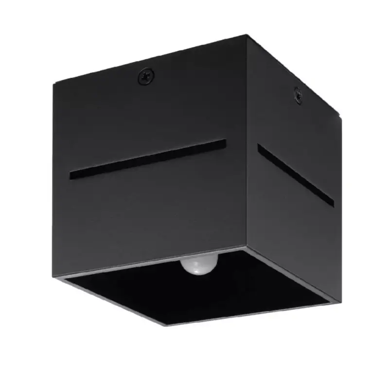 Akciós ár Felületre szerelhető lámpatest LOBO G9 Black Cube SOLLUX