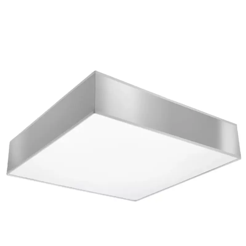 Akciós ár HORUS LED mennyezeti lámpa 3xE27 négyzet alakú lámpatest 45cm szürke SOLLUX