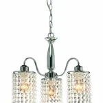 Különleges ajánlat LED mennyezeti lámpa BRIGHT STAR 3xE27 csillár kristályok Glamour Silver Light Prestige