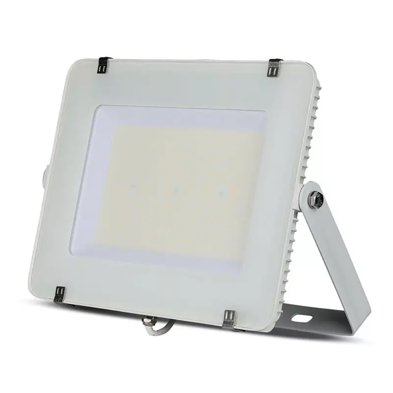 Végkiárusítás LED reflektor 200W 24000lm 6400K IP65 Fehér Samsung Chip VT-206-W V-TAC
