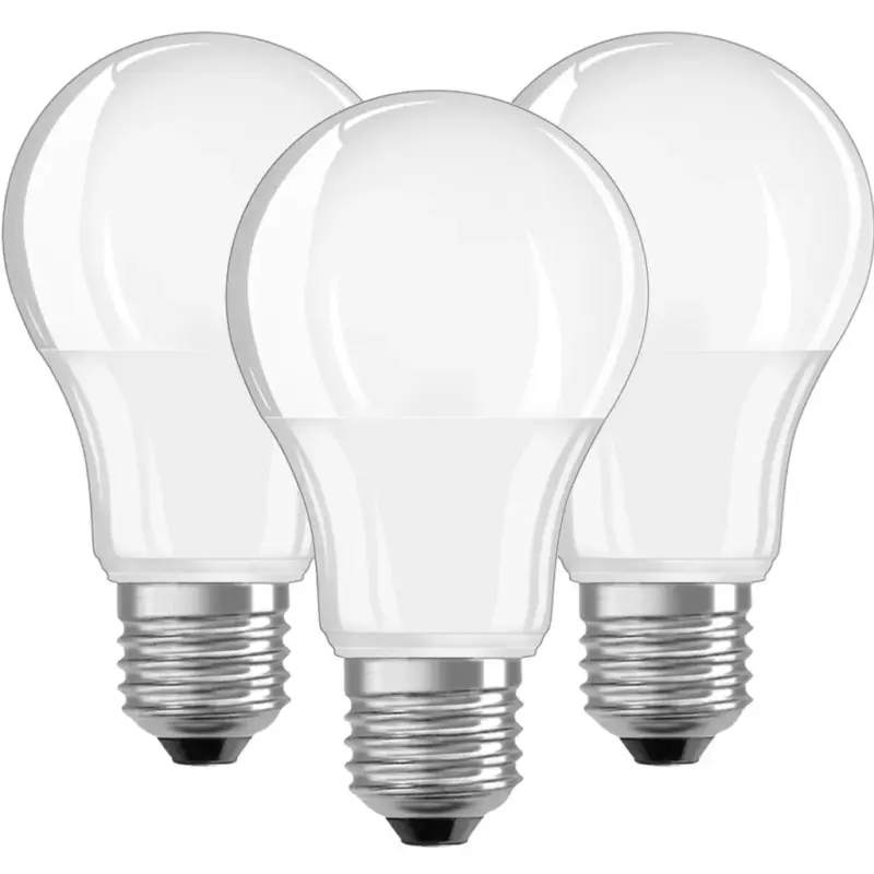3PAK LED izzó E27 A60 8.5W = 60W 806lm 4000K Semleges 200° BELLALUX Különleges ajánlat