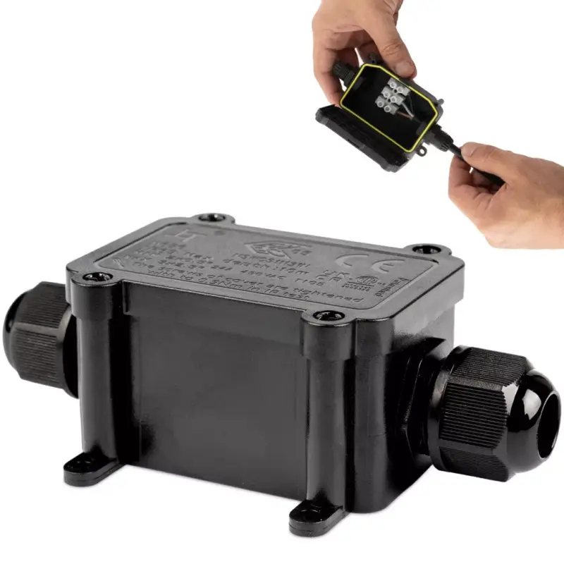 IP68 Hermetic Connector Felületre szerelt kábeldoboz 0,5 - 2,5 mm LUMILED Kihagyhatatlan ajánlat