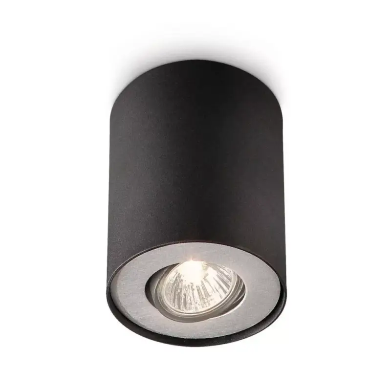 Vedd meg most Felületre szerelt LED GU10 Philips myLiving Pillar Black 56330/30/PN