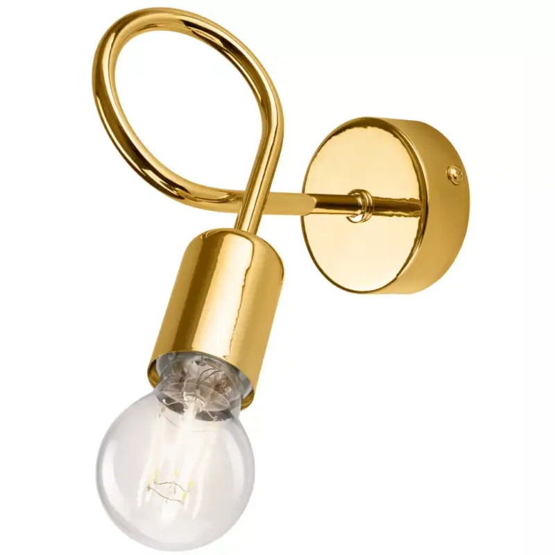 Fali lámpa égő CAMILLA E27 Gold Loft KM-1.79 Lamkur Árcsökkenés