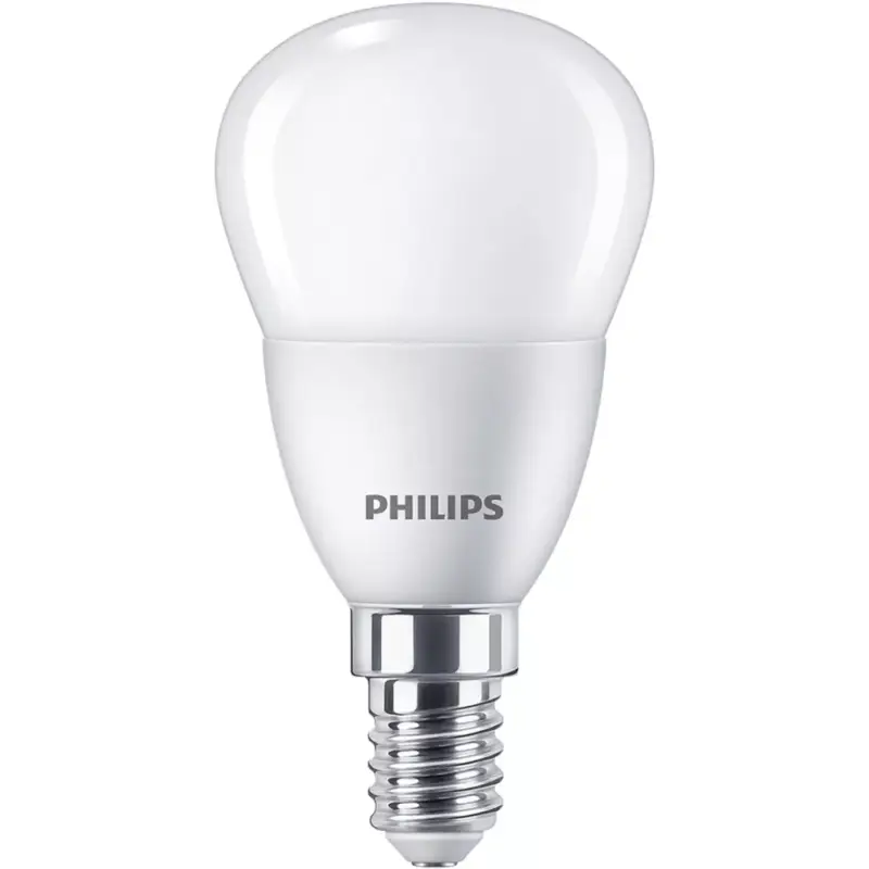 Alacsony ár LED izzó E14 gömb alakú P45 4,9 W = 40 W 470 lm 2700 K Meleg Essential Philips