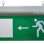 Tracon LED 3W 240Lm vészvilágító kijáratjelző állandó üzemű ragasztható piktogrammal Árcsökkenés
