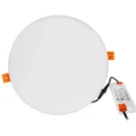 Tracon beépíthető álmennyezeti vízmentes LED panel 28W 2250Lm 4000K természetes fehér kerek IP66 süllyesztett Kiárusítás