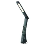 Avide Claude LED asztali lámpa üzleti bőrhatású fekete 5W 500Lm 5000K ABLDL-BLC-5W-BL Azonnali szállítás