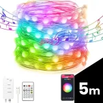 Garden of Eden smart fényfüzér USB 33 RGB LED 5 m bluetooth 58382A Vásárlói kedvenc