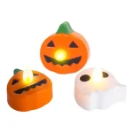 Halloween teamécses szett tök, szellem elemes 3db/csomag 58157 Kihagyhatatlan ajánlat