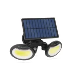 Phenom mozgásérzékelős LED 8W 500Lm szolár reflektor forgatható fejjel 2 COB LED 55283 Szezonális akció