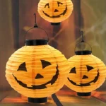 Halloween szolár lampion tök 20cm 58121 Gyors szállítás