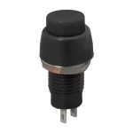 Vedd meg most SPST Kapcsoló 1 áramkörös nyomógomb fekete 2A - 250V AC ON - OFF 09068FK