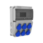 Szuper akció Bemis ipari csatlakozó doboz 10 modul 6x2P+F 16A 230V BH2-2602-0000