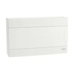 Vedd meg most Schneider Electric Easy9 EU lakáselosztó doboz teli ajtóval falon kívüli 18 modul kiselosztó IP40 EZ9EUD118