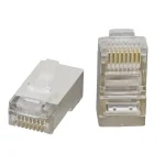 Árengedmény Árnyékolt FTP RJ45 moduláris csatlakozó dugó 8P8C RJ45 Cat.5 hálózati felhasználáshoz STP, FTP, S-FTP 05267