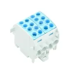 Újdonság Weidmüller fővezetéki leágazó sorkapocs 4x35/4x25mm2 kék 1561700000